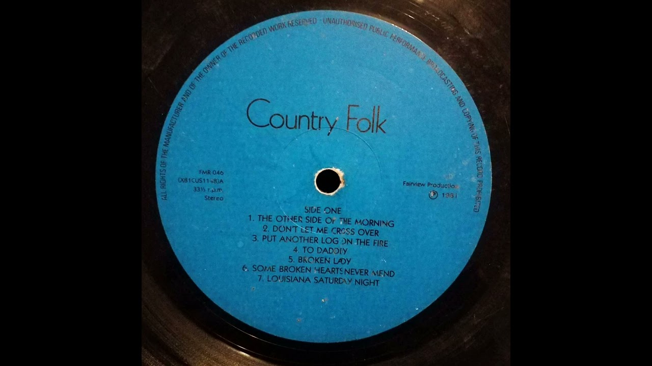 Don't Let Me Cross Over - Country Folk