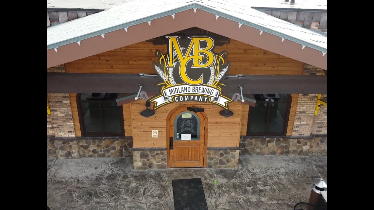 Midland Brewing Company, Midland MI  11-2-2021  Drone & GoPro Views Great Food/Beer. See Links Below