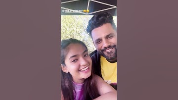 Anushka sen💙 and Rahul Vaidyarkv😍 #kkk11 experience😘 latest instagram stories😋