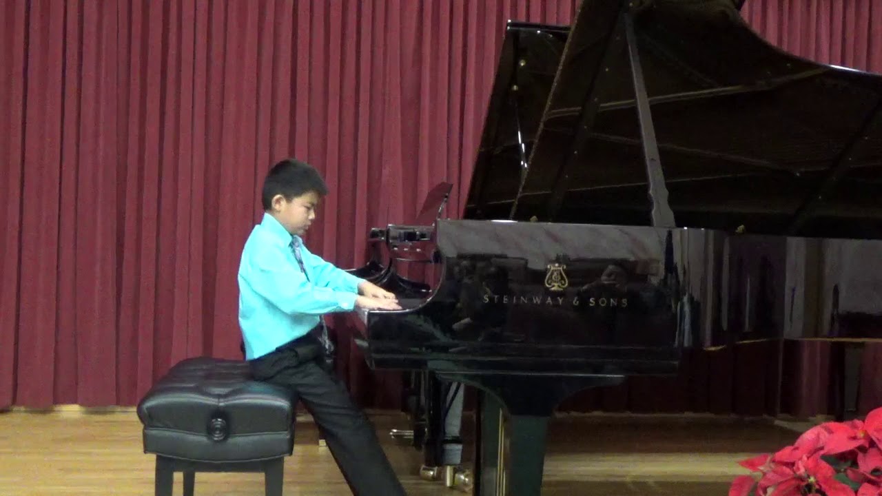 Aaron Xu Qian Yoyo Liu Piano Studio 2018 Winter Recital YouTube
