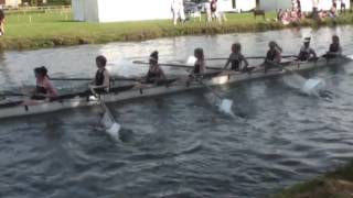 May Bumps 2016 Day 2 - W1 row up, race, technical bump by Trinity Hall