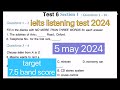 Ielts listening test 2024 ieltspreparation ieltslistening ieltsexpert viral listening ielts