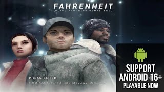 Fahrenheit: Indigo Prophecy v1.0.2 (Fix Android 16) Gameplay offline
