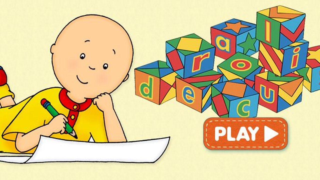 Caillou Games Pbskidsorg