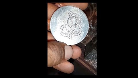 Making a die on 2d pantograph engraving machine #cnc #pantograph #engraving
