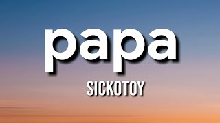 sickotoy elvana gjata inna - papa (letra lyrics) Resimi