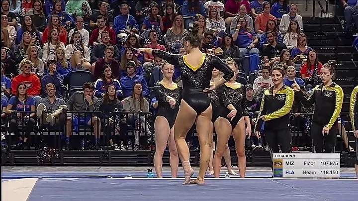 Mary Nicholson (Missouri) 2019 Floor vs Florida 9....