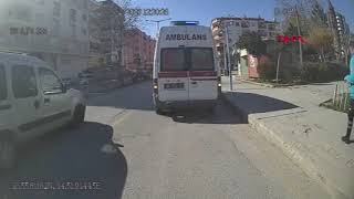 Kadın otobüs şoförü, yolcunun hayatını kurtardı