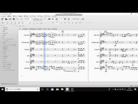 【Arranger松餅】ロキをサックス六重奏に編曲してみた。