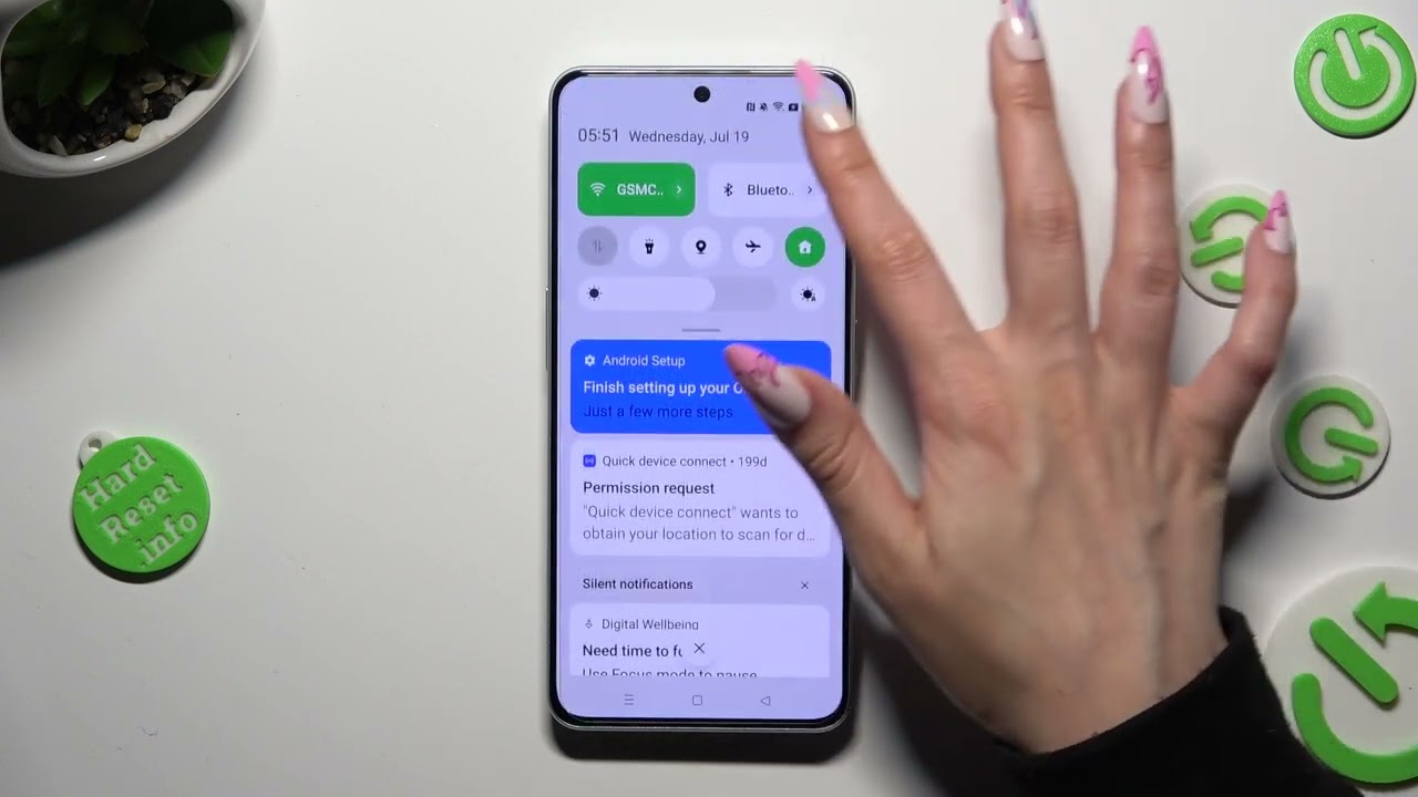 How to Turn On / Off the Location on OnePlus Nord 3 - YouTube