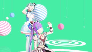 【MMDバンドリ】惑星ループ (Wakusei Loop)【日菜&パレオ】 Pastel✽Palettes x パレオ