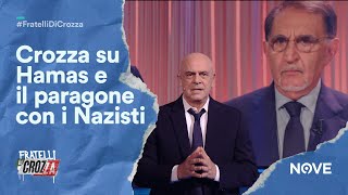 Crozza e il suo monologo sulla situazione in Israele "Vorrei che ci amassimo tutti il più possibile"