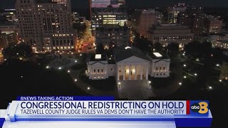 Tazewell judge blocks Virginia Democrats' mid-decade redistricting plan over Special Session violati