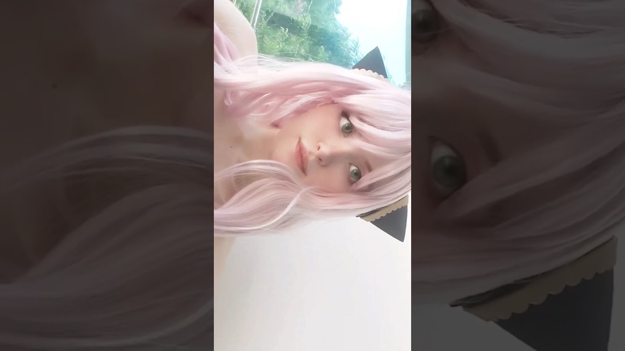 Anya Hair Acessories 💖 #shorts #spyxfamily