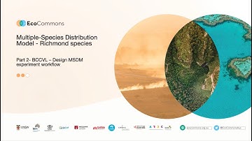 How to run a species distribution model for multiple species on EcoCommons