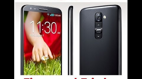 LG G2 Tips and Tricks - Home Screen with or without Apps and KnockOn Feature