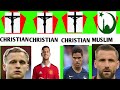 Manchester united players religion 20232024  christian   muslim