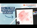Make Procreate Brushes: Beginner Basics Part 2 - Watercolor & Oil