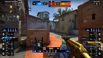 BROKY CLEAN 1V2 CLUTCH | FaZe vs Heroic | CSGO IEM Katowice 2022