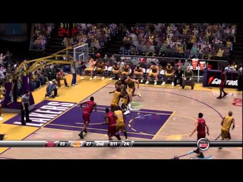 NBA 2K8: Chicago Bulls @ Los Angeles Lakers (FULL GAME)