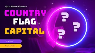 Guess the Country, Flag, and Capitals of South America COMPLETE Every ATTRACTIVE Travel Game screenshot 5