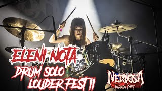 Nervosa - "Drum Solo" LouderFest 2021