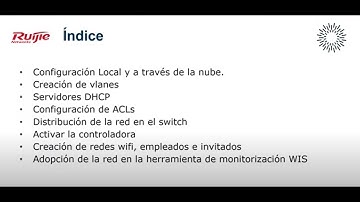 Ruijie | Configuración básica de una red empresarial