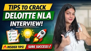 How to crack Deloitte NLA Interview 2026|Tipsand tricks#jobs#interview #trending#findjobfast#video
