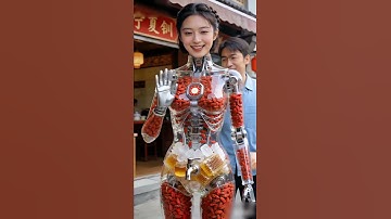 Goji Berry Paste Sauce Dispenser Robot, in Service #futuristic #robot #technology #humanoid #AI
