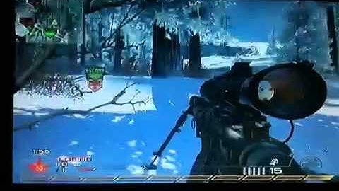 MW2 Quickscope on derail