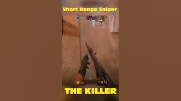 Short Range Sniper Attack! Clean Kill in CS2 #Shorts