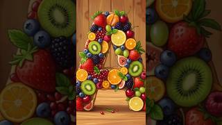 A for Apple B for Banana 🍎🍌 | ABC Fruits Song | Kids Learning Video  #kidsfantasyadventure  #ai