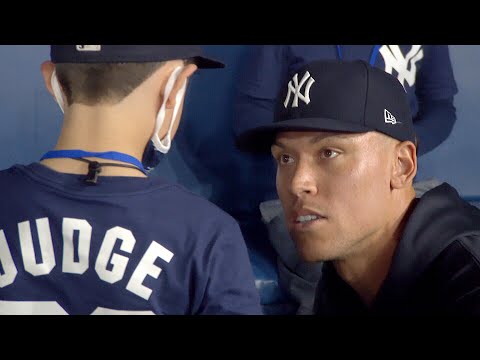 Touching moment as young New York Yankees fan meets Aaron Judge | WATCH