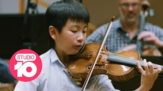 13-Year-Old Violin Virtuoso Christian Li | Studio 10