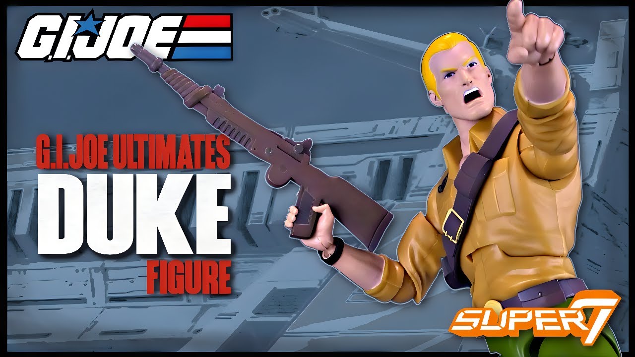 Super7 ULTIMATES! G.I. Joe Duke - Action Figure Da 18 Cm Con Accessori - Giocattolo Da Collezione Ispirato Ai Cartoni Animati E Vintage - 2