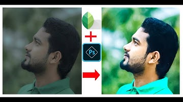 How to Retouch Outdoor  photo | Snapseed Photo Editing | Photoshop express Photo Editing Tutorial