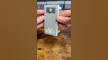 Day 583 of building a silver play button out of LEGO until I get a real one #lego #playbutton #short