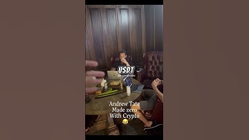 Andrew Tate made 0 with Crypto #shorts #topg #viral #investing #money