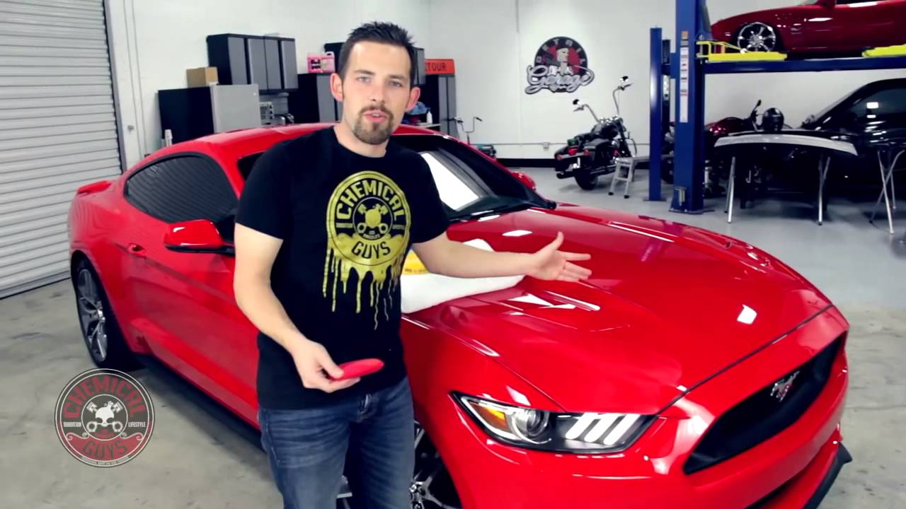 Chemical Guys Detailing Car Care Ezyme Paste Wax, 2015 Ford Mustang