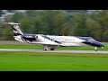 Embraer Legacy 650 D-ANCE Take-Off at Bern