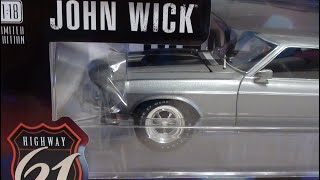 :  61 -  : 1/18 1969 Ford Mustang Boss 429 ( / John Wick)......
