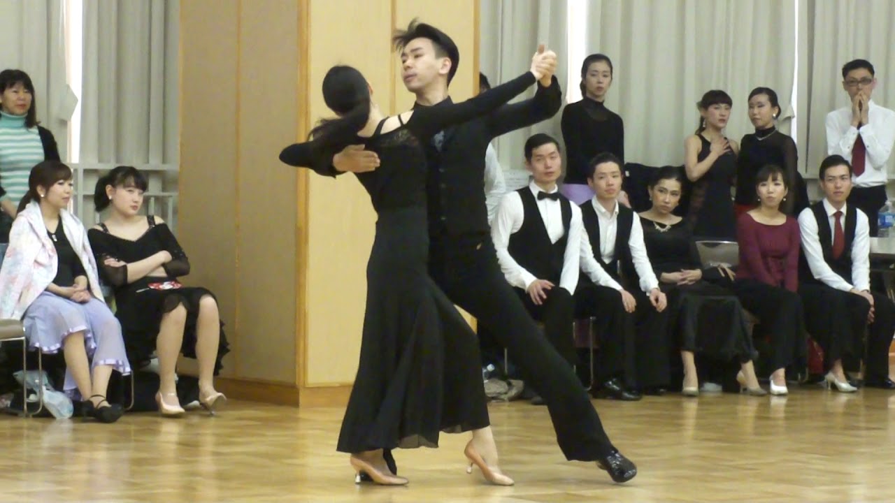 社交ダンス タンゴ 優勝 第22回CDC教育カップ 10ダンスサークル競技会