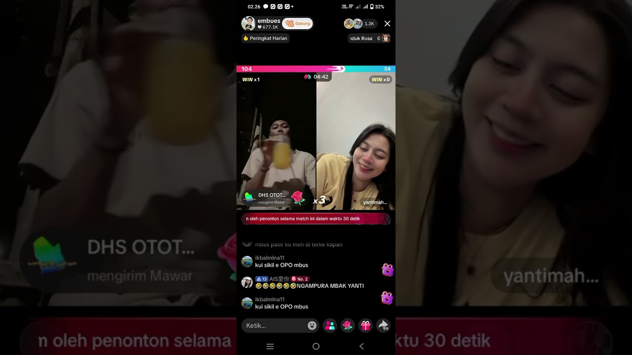 EMBUES KELAPARAN, SELESAI KONSER NYANYIKAN LAGU UNTUK YANTI MAHARDIKA