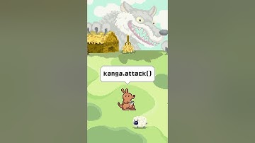 When Python Meets RPG Game Adventure! | Learn Objects & Methods | kanga.attack()