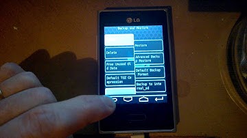TWRP touch (kinda) port to L3-e400