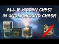 All 18 Hidden Chest Underground Chasm | Genshin Impact