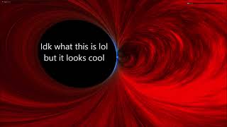 Falling into a Schwarzschild Blackhole Simulation