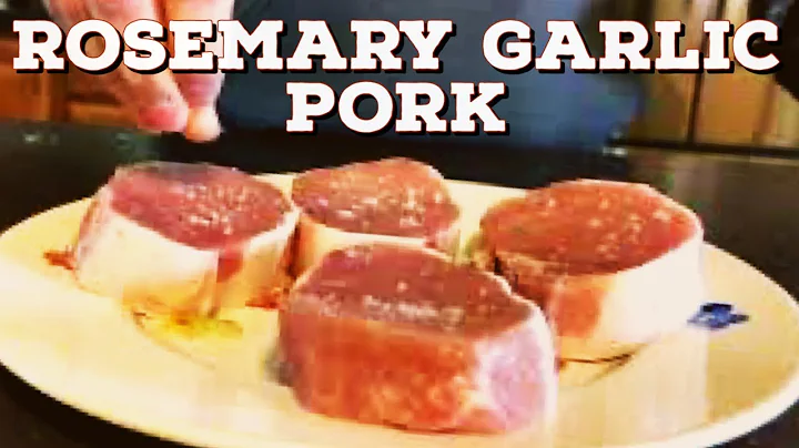 Rosemary Garlic Pork Chops! Only 6 Ingredients!!!!!...