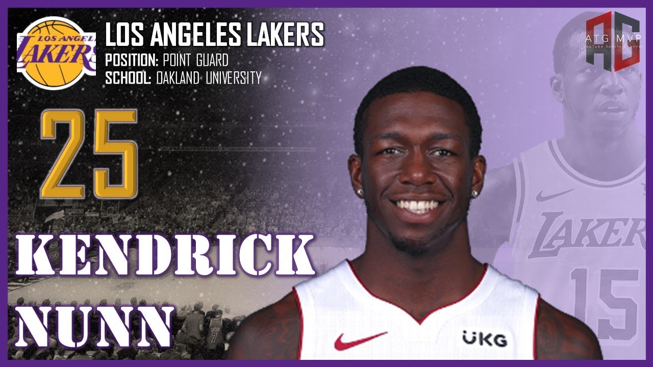 LOS ANGELES LAKERS: Kendrick Nunn ᴴᴰ