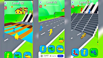 shape shifting 3d game very simple and easy hyper casual game #shortgaming # funny gamevideos# games